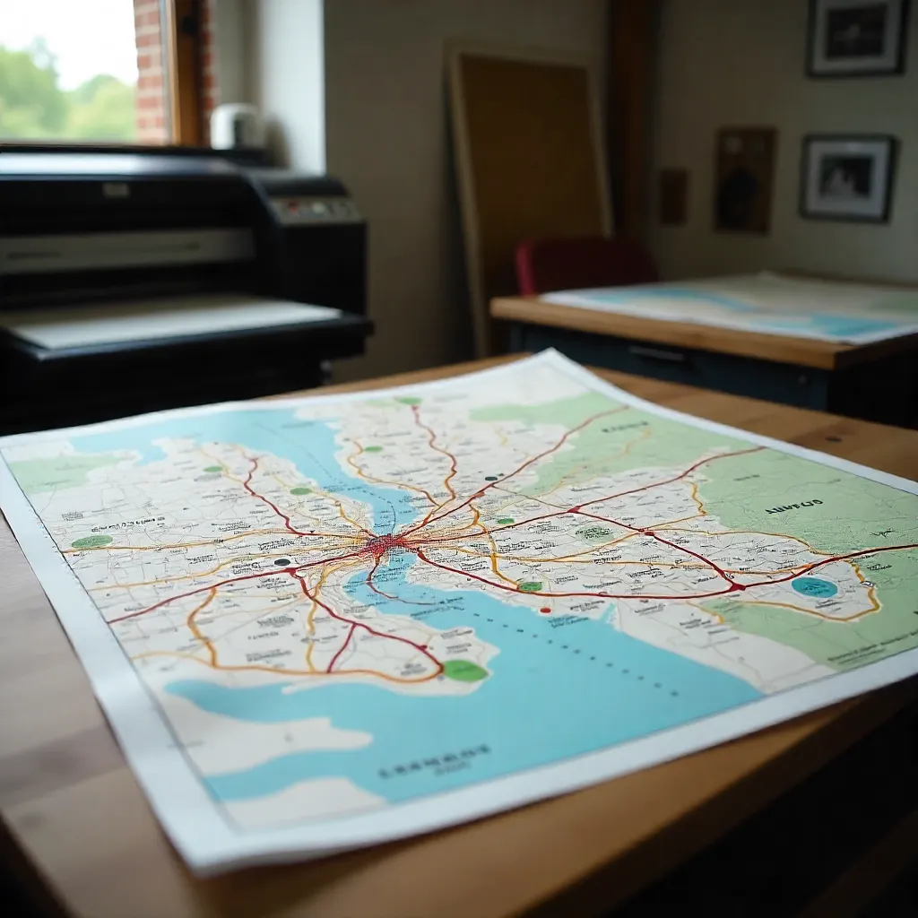 Mapas temáticos para diferentes propósitos y eventos