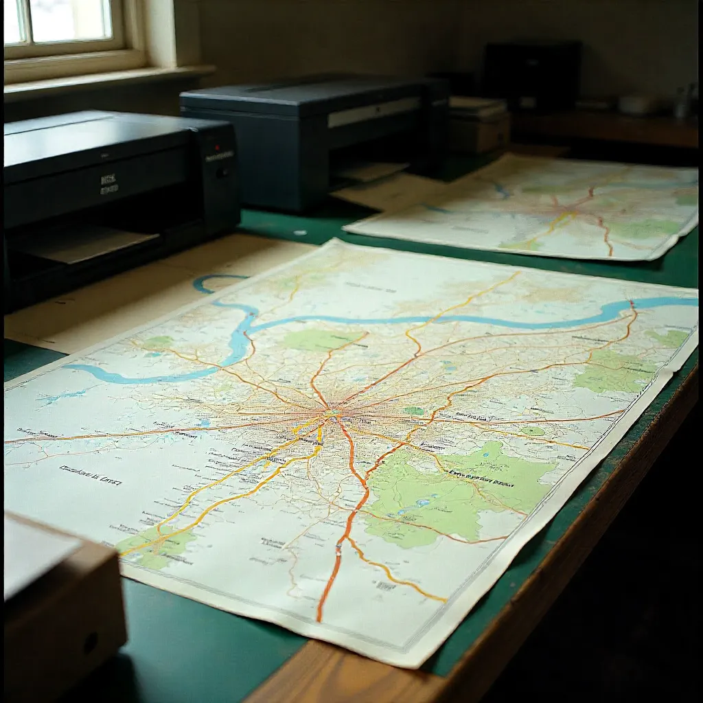 Primer paso de selección de área en mapa